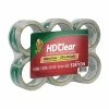 Deals 🎁 Acrylic Tape Duck® Brand 1.88 In. X 54.6 Yd. HD Clear™ Heavy Duty Packing Tape, Clear, 6-Pack (441962) 🎁