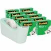 Best Pirce 🌟 Clear Tape Scotch® Desktop Dispenser W/Tape, Green Mint (MMM810K10C18MNT) 🔔