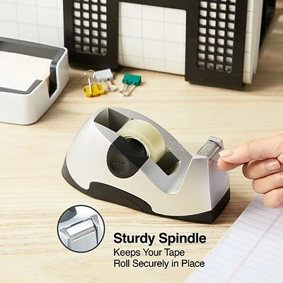 Best deal ❤️ Staples Tape Dispensers Executive Desktop Tape Dispenser, Silver 🧨 4 Best deal ❤️ Staples Tape Dispensers Executive Desktop Tape Dispenser, Silver 🧨 - Image 4