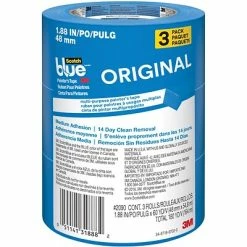Best reviews of 🛒 Scotch® Painters/Masking Tape ScotchBlue Original Painter's Tape Value Pack, 1.88" X 60 Yds., Blue, 3 Rolls/Pack (2090-48EVP) 💯