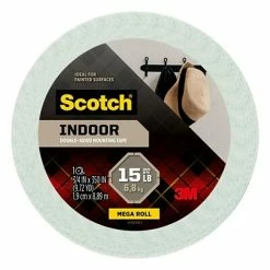 Best Pirce 🔔 Double Sided Foam Tape Scotch® Double Sided Indoor Mounting Tape, 3/4" X 10 Yds., White (110-LONG) 🧨