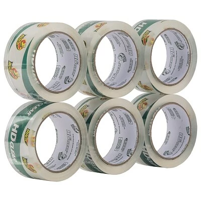 Deals 🎁 Acrylic Tape Duck® Brand 1.88 In. X 54.6 Yd. HD Clear™ Heavy Duty Packing Tape, Clear, 6-Pack (441962) 🎁 2 Deals 🎁 Acrylic Tape Duck® Brand 1.88 In. X 54.6 Yd. HD Clear™ Heavy Duty Packing Tape, Clear, 6-Pack (441962) 🎁 - Image 2