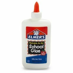 Cheapest 👍 All Purpose & School Glue Elmer's WashableRemovable School Glue, 7.625 Oz., Tan (E308NR) ⌛