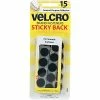 Buy 💯 Hook And Loop Fasteners Velcro® Sticky Back Sticky Tape; Black, 15/Pack 🔥