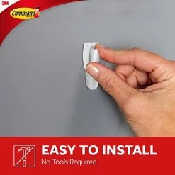 Cheapest 😀 Command™ Adhesive Hooks Command™ Mini Hooks, White, 6 Hooks (17006ES) 🧨 -Tape Fasteners & Adhesives Sales unnamed file 1244