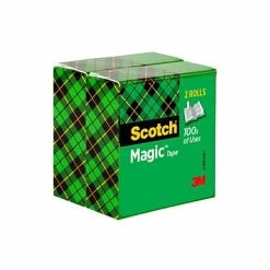 Cheapest 🤩 Scotch® Magic™ Invisible Tape Refill,3/4" X 72 Yds., 2 Rolls (810-2P34-72) 🤩 -Tape Fasteners & Adhesives Sales unnamed file 1282