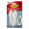 Hot Sale ✨ Command™ Cord Clips With Clear Adhesive Command™ Cord Bundlers, White, 2 Bundlers (17304-ES) ⌛