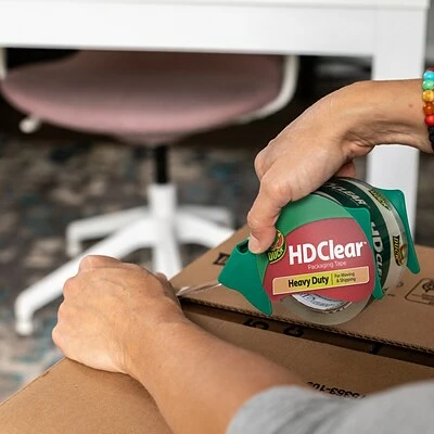 Deals 🎁 Acrylic Tape Duck® Brand 1.88 In. X 54.6 Yd. HD Clear™ Heavy Duty Packing Tape, Clear, 6-Pack (441962) 🎁 4 Deals 🎁 Acrylic Tape Duck® Brand 1.88 In. X 54.6 Yd. HD Clear™ Heavy Duty Packing Tape, Clear, 6-Pack (441962) 🎁 - Image 4