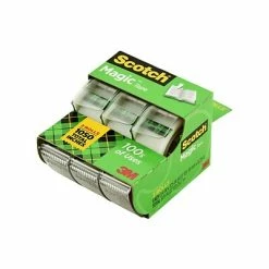 Outlet 🎁 Scotch® Magic™ Greener Invisible Tape With Refillable Dispenser, 3/4" X 8.33 Yds., 3 Rolls (3105) ✨ -Tape Fasteners & Adhesives Sales unnamed file 134