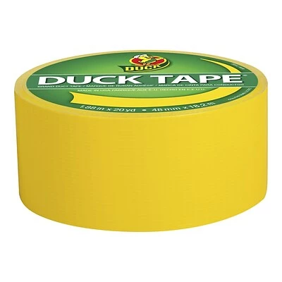 Budget ✨ Duck Heavy Duty Duct Tape, 1.88" X 20 Yds., Yellow (1304966) 🥰 6 Budget ✨ Duck Heavy Duty Duct Tape, 1.88" X 20 Yds., Yellow (1304966) 🥰 - Image 6