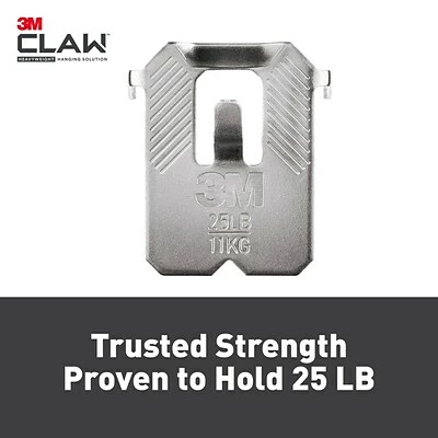 Brand new 😉 Command Hooks & Hanging Strips 3M CLAW™ Drywall Picture Hanger With Temporary Spot Marker, Holds 25 Lbs, 4 Hangers, 4 Markers/Pack (3PH25M4ES) 🛒 3 Brand new 😉 Command Hooks & Hanging Strips 3M CLAW™ Drywall Picture Hanger With Temporary Spot Marker, Holds 25 Lbs, 4 Hangers, 4 Markers/Pack (3PH25M4ES) 🛒 - Image 3