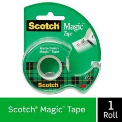 Cheapest 😀 Scotch® Magic™ Invisible Tape With Refillable Dispenser, 3/4" X 8.33 Yds., 1 Roll (105) ❤️