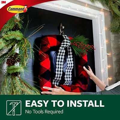 Outlet 𤊠Command⢠Outdoor Hooks Command⢠Outdoor Forever Classic Large Metal Hook (FC13-BN-AWES) â 7 Outlet 𤊠Command⢠Outdoor Hooks Command⢠Outdoor Forever Classic Large Metal Hook (FC13-BN-AWES) â - Image 7