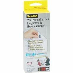 Cheap 🔥 Scotch® Wall Mounting Tabs With Removable Adhesive; 144 Tabs, 1/2" X 3/4" 👏