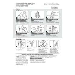 Budget 🧨 Command™ Outdoor Hooks Command™ Outdoor Medium Terrace Hooks, Slate, 2 Hooks (17086S-AWES) 🥰 -Tape Fasteners & Adhesives Sales unnamed file 1499
