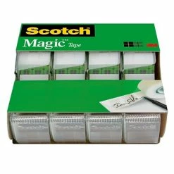 Coupon 🎁 Scotch® Magic™ Invisible Tape With Refillable Dispenser, 3/4" X 8.33 Yds., 4 Rolls (4105) 🛒 -Tape Fasteners & Adhesives Sales unnamed file 1549