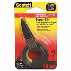 New 😉 3M™ Scotch® Super 33+ Vinyl Electrical Tape; Black 👏