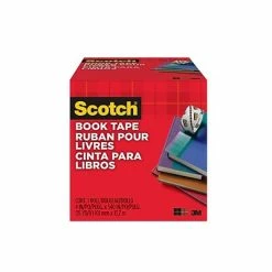 Buy 🧨 Clear Tape Scotch® Book Transparent Tape, 4" X 15 Yds., 3" Core, 1 Roll (845-400) 🔔 -Tape Fasteners & Adhesives Sales unnamed file 1570