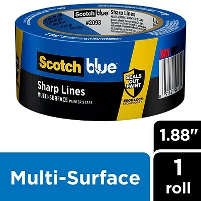 Best reviews of 𧨠Scotch-Brite Painters Tape ScotchBlue⢠Sharp Lines Multi-Surface Painter's Tape, 1.88" X 60 Yds., Medium Adhesive, Blue (2093-48EC) đ 1 Best reviews of 𧨠Scotch-Brite Painters Tape ScotchBlue⢠Sharp Lines Multi-Surface Painter's Tape, 1.88" X 60 Yds., Medium Adhesive, Blue (2093-48EC) đ