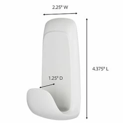 Hot Sale 👏 Command™ Adhesive Hooks Command™ Jumbo Hook, White (17088Q-ES) 🥰 -Tape Fasteners & Adhesives Sales unnamed file 1590