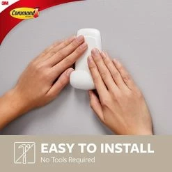 Hot Sale 👏 Command™ Adhesive Hooks Command™ Jumbo Hook, White (17088Q-ES) 🥰 -Tape Fasteners & Adhesives Sales unnamed file 1592