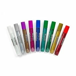 New 🔔 Glue & Glue Sticks Crayola Glitter WashableRemovable Craft Glue, 0.35 Oz., White (69-3527) 🔥 -Tape Fasteners & Adhesives Sales unnamed file 1648