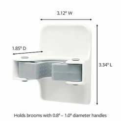 Deals 😍 Command™ Adhesive Hooks Command™ Large Broom And Mop Gripper, White/Gray, Each (17007-ES) ⭐ -Tape Fasteners & Adhesives Sales unnamed file 1694