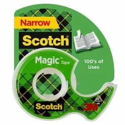 Wholesale 😉 Scotch® Magic™ Invisible Tape With Refillable Dispenser, 1/2" X 12.5 Yds. 1 Roll (104) 🥰