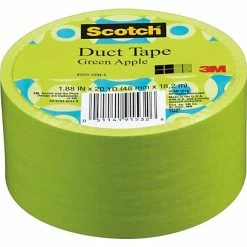 Best Pirce 🌟 Scotch® Colored Duct Tape Scotch® Duct Tape, 1.88" X 20 Yds., Green (920-BLK-C) ✔️
