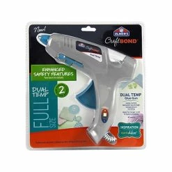 Best deal ✔️ Glue & Glue Sticks Elmer's CraftBond Craft Glue Gun, 0 Oz., Blue/Gray (E6050) 👏