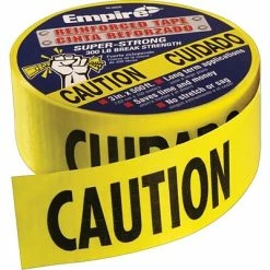 Cheapest 💯 Empire Level Empire® Level Safety Barricade Tapes, Yellow, Caution, 1000' Length, 3 Mil Thickness 🥰