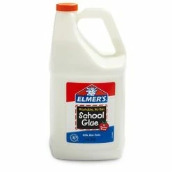 Flash Sale 😉 All Purpose & School Glue Elmer's Washable School Glue, White, 1 Gallon 🤩