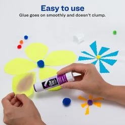 Best Sale 😍 Avery Glue Stic Washable Glue Sticks, 1.27 Oz., Purple (00226) 🌟 -Tape Fasteners & Adhesives Sales unnamed file 1852
