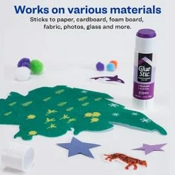Best Sale 😍 Avery Glue Stic Washable Glue Sticks, 1.27 Oz., Purple (00226) 🌟 -Tape Fasteners & Adhesives Sales unnamed file 1854
