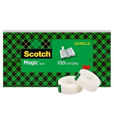Hot Sale 🎉 Scotch® Magic™ Invisible Tape Refill, 3/4" X 27.77 Yds., 24 Rolls (810K24) 👍 2 Hot Sale 🎉 Scotch® Magic™ Invisible Tape Refill, 3/4" X 27.77 Yds., 24 Rolls (810K24) 👍 - Image 2