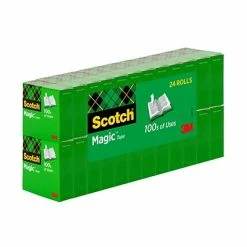 Hot Sale 🎉 Scotch® Magic™ Invisible Tape Refill, 3/4" X 27.77 Yds., 24 Rolls (810K24) 👍 12 Hot Sale 🎉 Scotch® Magic™ Invisible Tape Refill, 3/4" X 27.77 Yds., 24 Rolls (810K24) 👍 -Tape Fasteners & Adhesives Sales unnamed file 189
