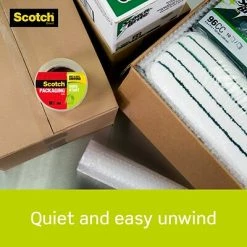 Brand new 🥰 Scotch® Sure Start Packaging Tape, 1.88 In X 54.6 Yds, Clear, 18 Rolls (3450-18CP) 😉 -Tape Fasteners & Adhesives Sales unnamed file 1956