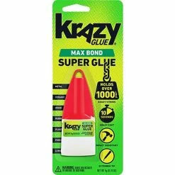 Top 10 ⭐ Super Glue Krazy Glue Permanent Glue, 0.18 Oz. (KG48348MR) 🎁