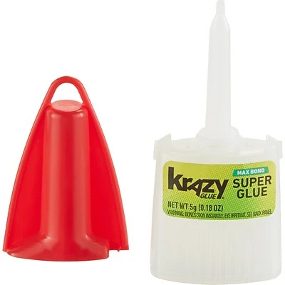 Top 10 ⭐ Super Glue Krazy Glue Permanent Glue, 0.18 Oz. (KG48348MR) 🎁 2 Top 10 ⭐ Super Glue Krazy Glue Permanent Glue, 0.18 Oz. (KG48348MR) 🎁 - Image 2