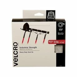 Best deal 🔔 Hook And Loop Fastener Tape Velcro® Brand Industrial Strength 2" X 15' Hook & Loop Fastener Roll, White (90198) 😉