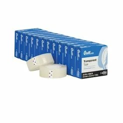 Top 10 😉 Clear Tape Quill Brand® Transparent Tape, Glossy Finish, 3/4" X 36 Yds., Roll, 12 Pack (765004PK) 😀