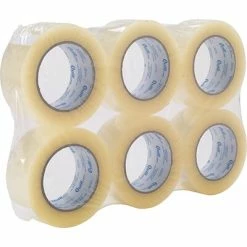 Wholesale ❤️ Quill Brand® Acrylic Packaging Tape, 2.2 Mil, 2" X 110 Yds., Clear, 6/Pack (ST-QA22L6) 🎉