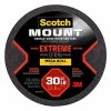 Cheapest 👍 Mounting Tabs Scotch® Extremely Strong Large Mounting Adhesives, 1" X 400", 1/Pack (414-LongDC) 🎉