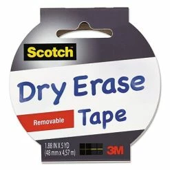 Brand new ✔️ Specialty Tape Scotch™ Dry EraseTape, 1.88" X 5 Yds. (1905R-DE-WHT) 🛒