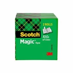 Best Pirce 🛒 Scotch® Magic™ Invisible Tape Refill, 1/2" X 72 Yds., 2 Rolls (810-2P12-72) 🛒