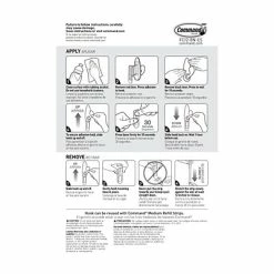Brand new 🧨 Command™ Decorative Hooks Command™ Medium Forever Classic Hook, Brushed Nickel (FC12-BN-ES) 😀 -Tape Fasteners & Adhesives Sales unnamed file 2358