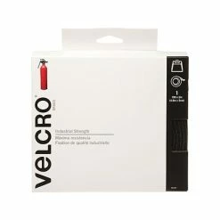 Cheap ❤️ Hook And Loop Fastener Tape Velcro® Brand Industrial Strength 2" X 15' Hook & Loop Fastener Roll, Black (90197) 🔥