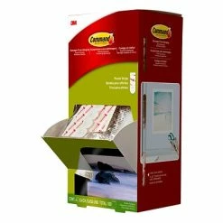 Budget 🎁 Command™ Cabinet Packs Command™ Small Poster Strips, White, 4 Strips/Pack, 100 Sets/Pack (17024CABPK) 🔥