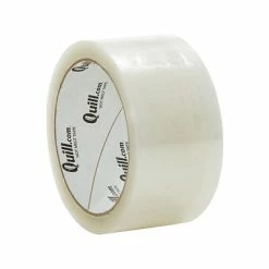 Hot Sale 👍 Quill Brand® Hot Melt Shipping Packaging Tape, 1.9 Mil, 2" X 55 Yds., Clear, 6/Pack (F217) 🔥 -Tape Fasteners & Adhesives Sales unnamed file 2442