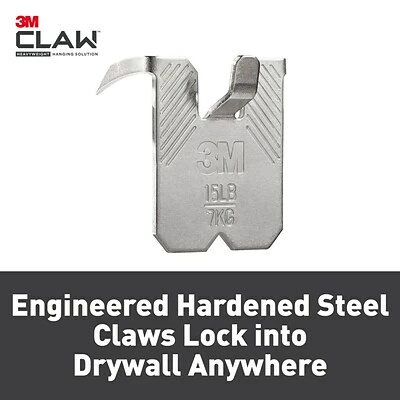 Best deal 🔥 Command Hooks & Hanging Strips 3M CLAW™ Drywall Picture Hanger With Temporary Spot Marker, Holds 15 Lbs, 5 Hangers 5 Markers/Pack 🎉 5 Best deal 🔥 Command Hooks & Hanging Strips 3M CLAW™ Drywall Picture Hanger With Temporary Spot Marker, Holds 15 Lbs, 5 Hangers 5 Markers/Pack 🎉 - Image 5